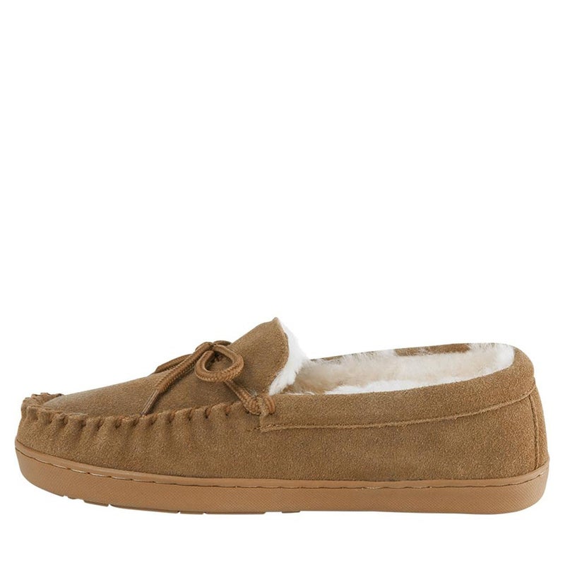 BEARPAW Men's Moc II Hickory Size 10 | Men's Casual Pull On Shoe | Durable & Comfortable Footwear for Men - Image 4